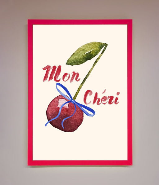 Mon Cheri Cherry Framed Wall Art - Hi Society