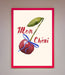 Mon Cheri Cherry Framed Wall Art - Hi Society