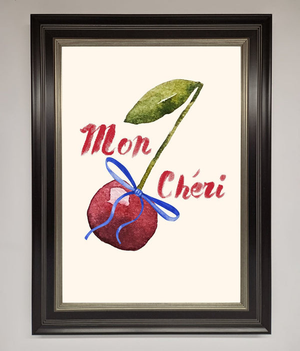 Mon Cheri Cherry Framed Wall Art - Hi Society