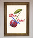 Mon Cheri Cherry Framed Wall Art - Hi Society