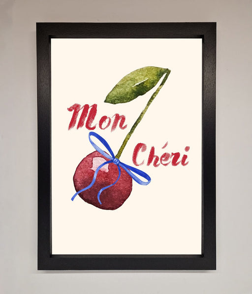 Mon Cheri Cherry Framed Wall Art - Hi Society