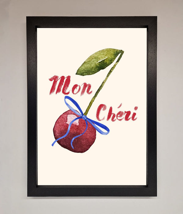 Mon Cheri Cherry Framed Wall Art - Hi Society