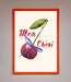 Mon Cheri Cherry Framed Wall Art - Hi Society