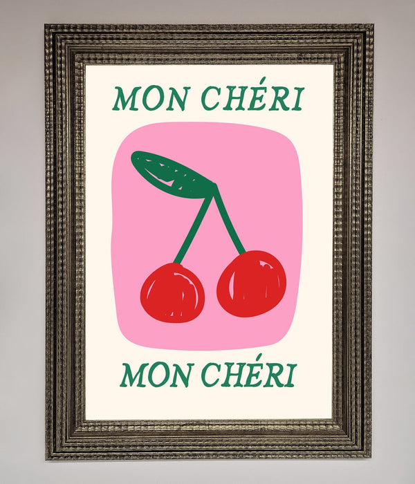 Mon Cheri Framed Poster - Hi Society