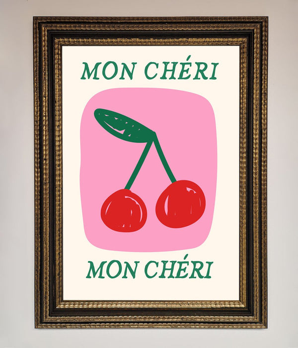 Mon Cheri Framed Poster - Hi Society