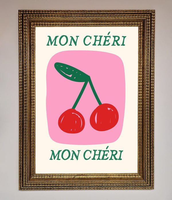 Mon Cheri Framed Poster - Hi Society
