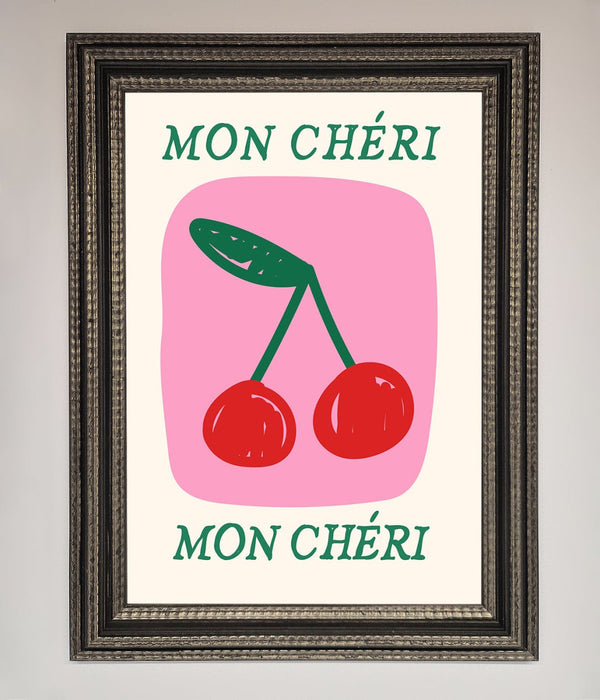 Mon Cheri Framed Poster - Hi Society