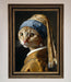 Mona Lisa Cat Framed Poster - Hi Society