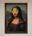 Mona Lisa Glasses Framed Print - Hi Society