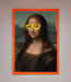 Mona Lisa Glasses Framed Print - Hi Society