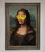 Mona Lisa Glasses Framed Print - Hi Society
