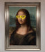 Mona Lisa Glasses Framed Print - Hi Society