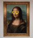 Mona Lisa Glasses Framed Print - Hi Society