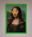Mona Lisa Glasses Framed Print - Hi Society