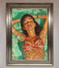 Money Pool Babe Framed Wall Art - Hi Society