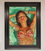 Money Pool Babe Framed Wall Art - Hi Society