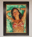 Money Pool Babe Framed Wall Art - Hi Society