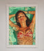 Money Pool Babe Framed Wall Art - Hi Society