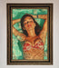 Money Pool Babe Framed Wall Art - Hi Society