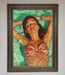 Money Pool Babe Framed Wall Art - Hi Society