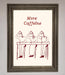 More Caffeine Framed Wall Art - Hi Society
