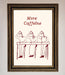More Caffeine Framed Wall Art - Hi Society