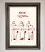 More Caffeine Framed Wall Art - Hi Society