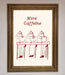 More Caffeine Framed Wall Art - Hi Society