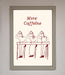 More Caffeine Framed Wall Art - Hi Society