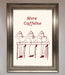 More Caffeine Framed Wall Art - Hi Society