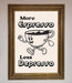 More Espresso Framed Print - Hi Society