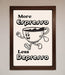 More Espresso Framed Print - Hi Society