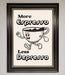 More Espresso Framed Print - Hi Society