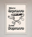 More Espresso Framed Print - Hi Society