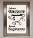 More Espresso Framed Print - Hi Society
