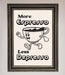 More Espresso Framed Print - Hi Society