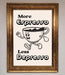 More Espresso Framed Print - Hi Society