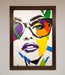 MultiColour Face Framed Wall Art - Hi Society