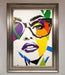 MultiColour Face Framed Wall Art - Hi Society