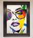 MultiColour Face Framed Wall Art - Hi Society
