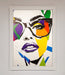 MultiColour Face Framed Wall Art - Hi Society