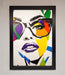 MultiColour Face Framed Wall Art - Hi Society