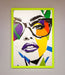 MultiColour Face Framed Wall Art - Hi Society