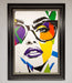 MultiColour Face Framed Wall Art - Hi Society
