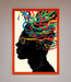 Multicolour Noodle Hair Framed Print - Hi Society