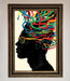Multicolour Noodle Hair Framed Print - Hi Society