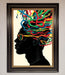 Multicolour Noodle Hair Framed Print - Hi Society