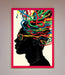 Multicolour Noodle Hair Framed Print - Hi Society