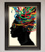 Multicolour Noodle Hair Framed Print - Hi Society