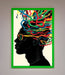 Multicolour Noodle Hair Framed Print - Hi Society